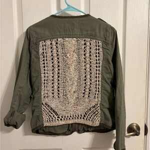 Daughters of the Liberation by Anthropologie green coat. Size 4, fits medium